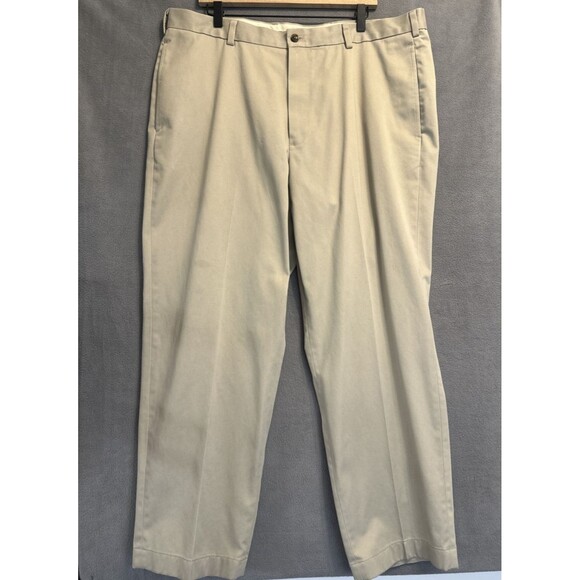 Brooks Brothers Advantage Chino Pants Hudson Mens 40X30 Khaki Tan Beige Office - Picture 1 of 6